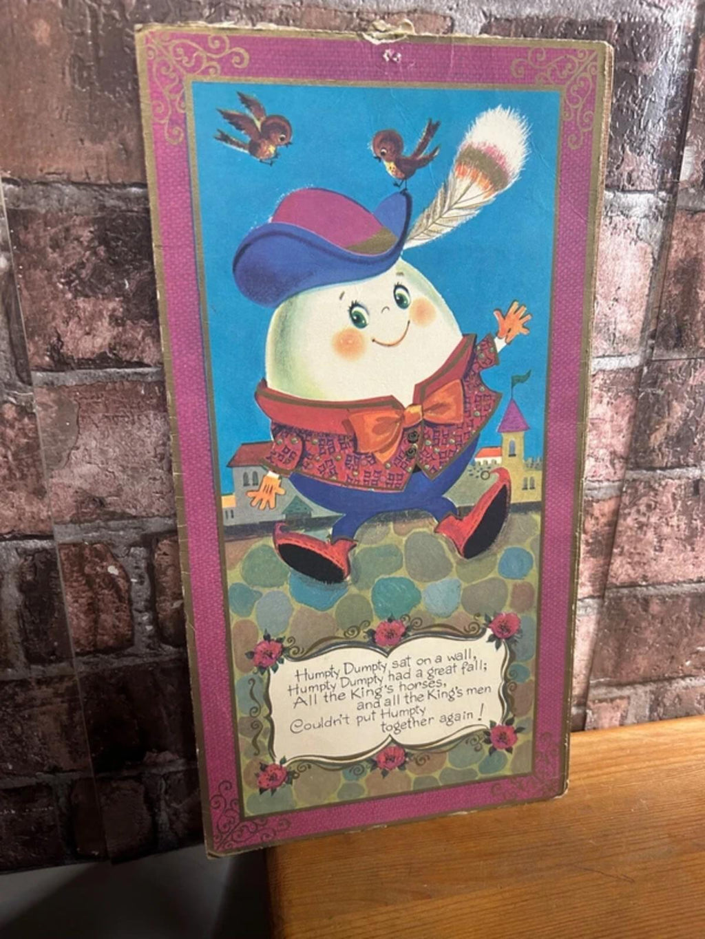 Vintage Original Nursery Rhyme Pin Ups
