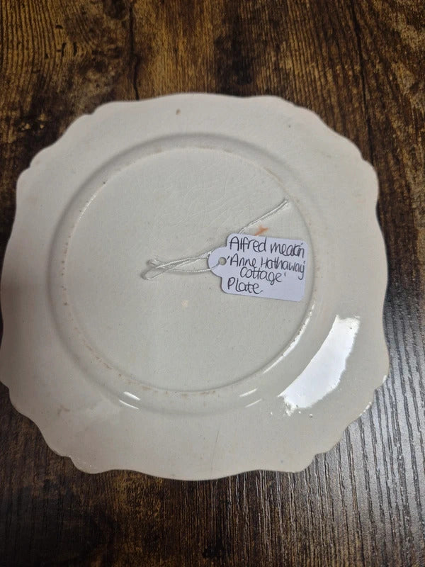 Alfred Meakin 'anne hathaway cottage' Plate