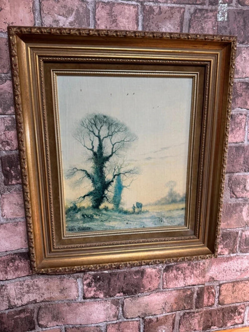 Alwyn Crawshaw 'The Ploughman' Framed and Signed Painting