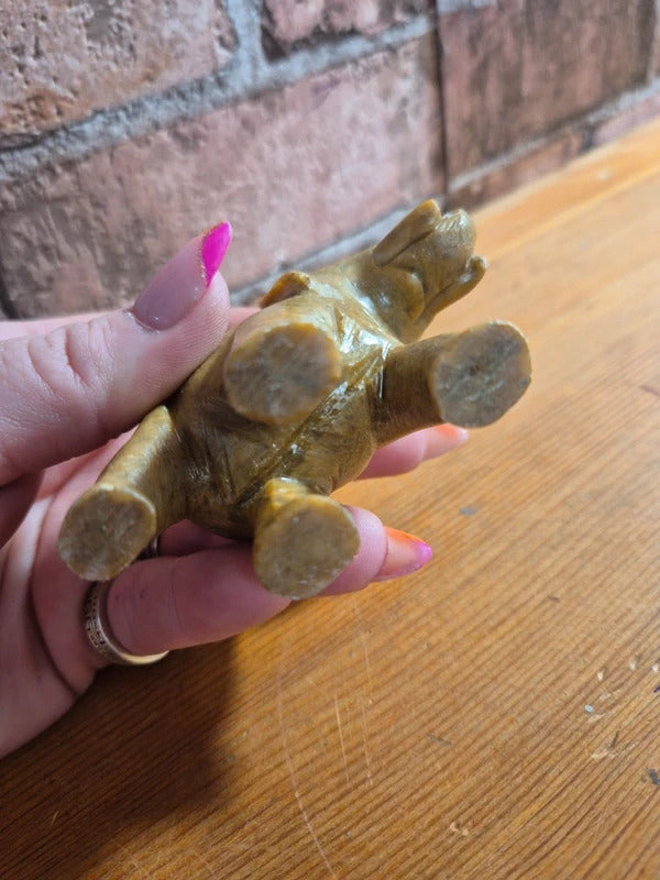 Vintage soapstone elephant