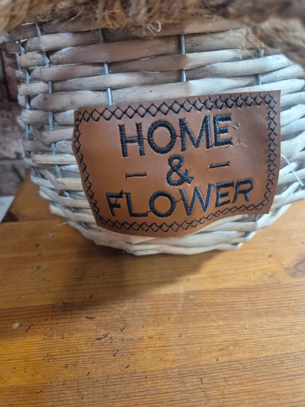 Wicker home basket