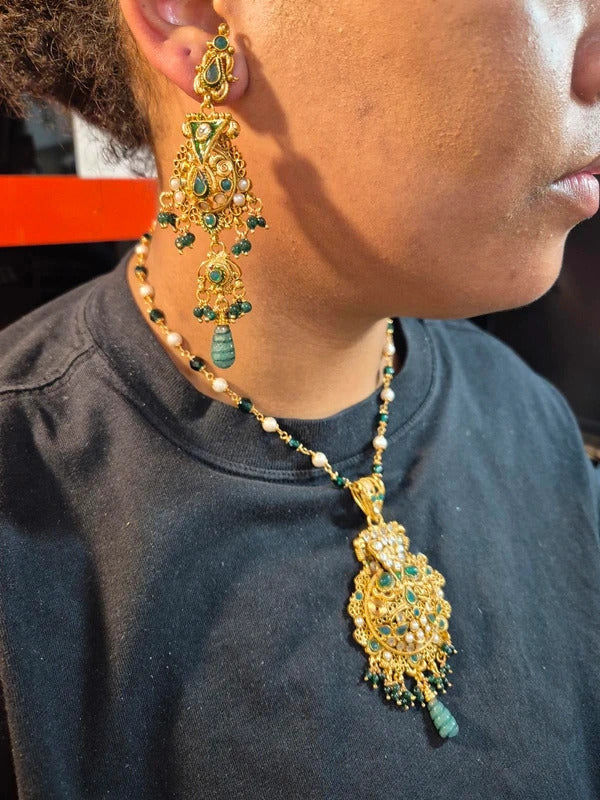 Asian jewellery set - 13