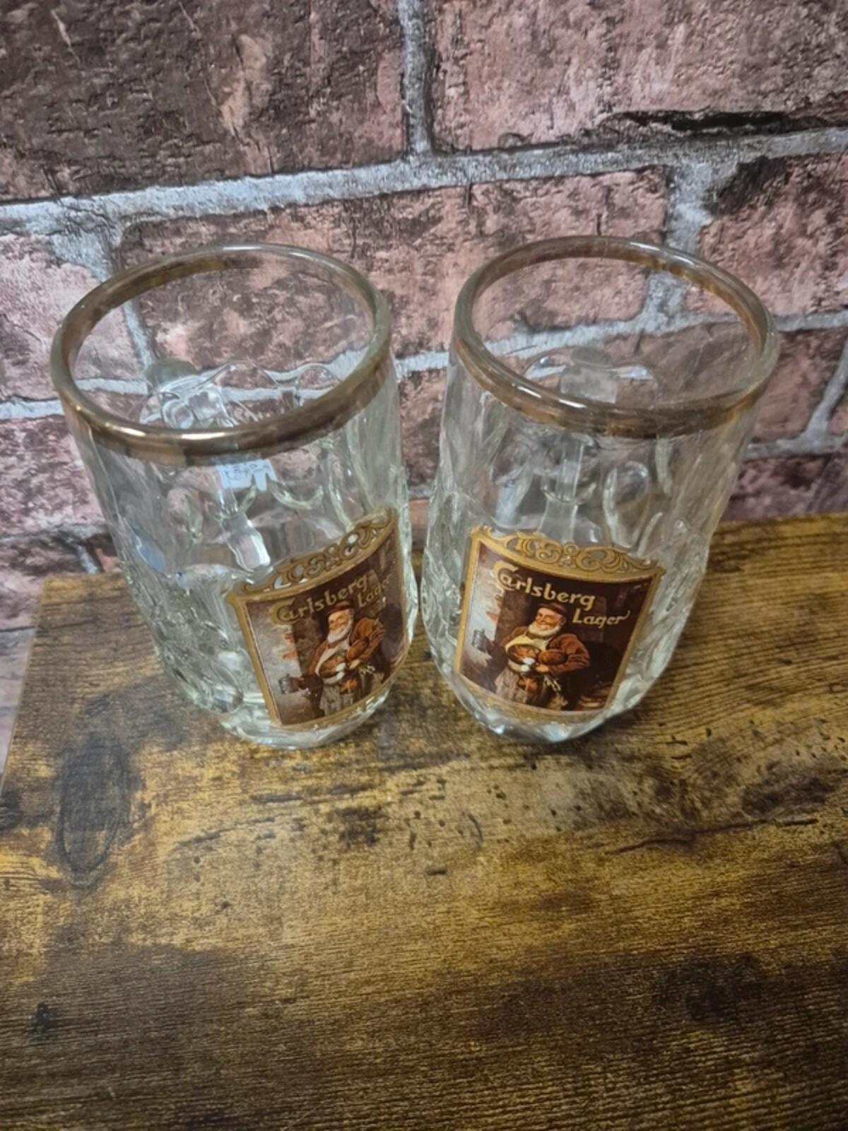 Carslberg glasses pair