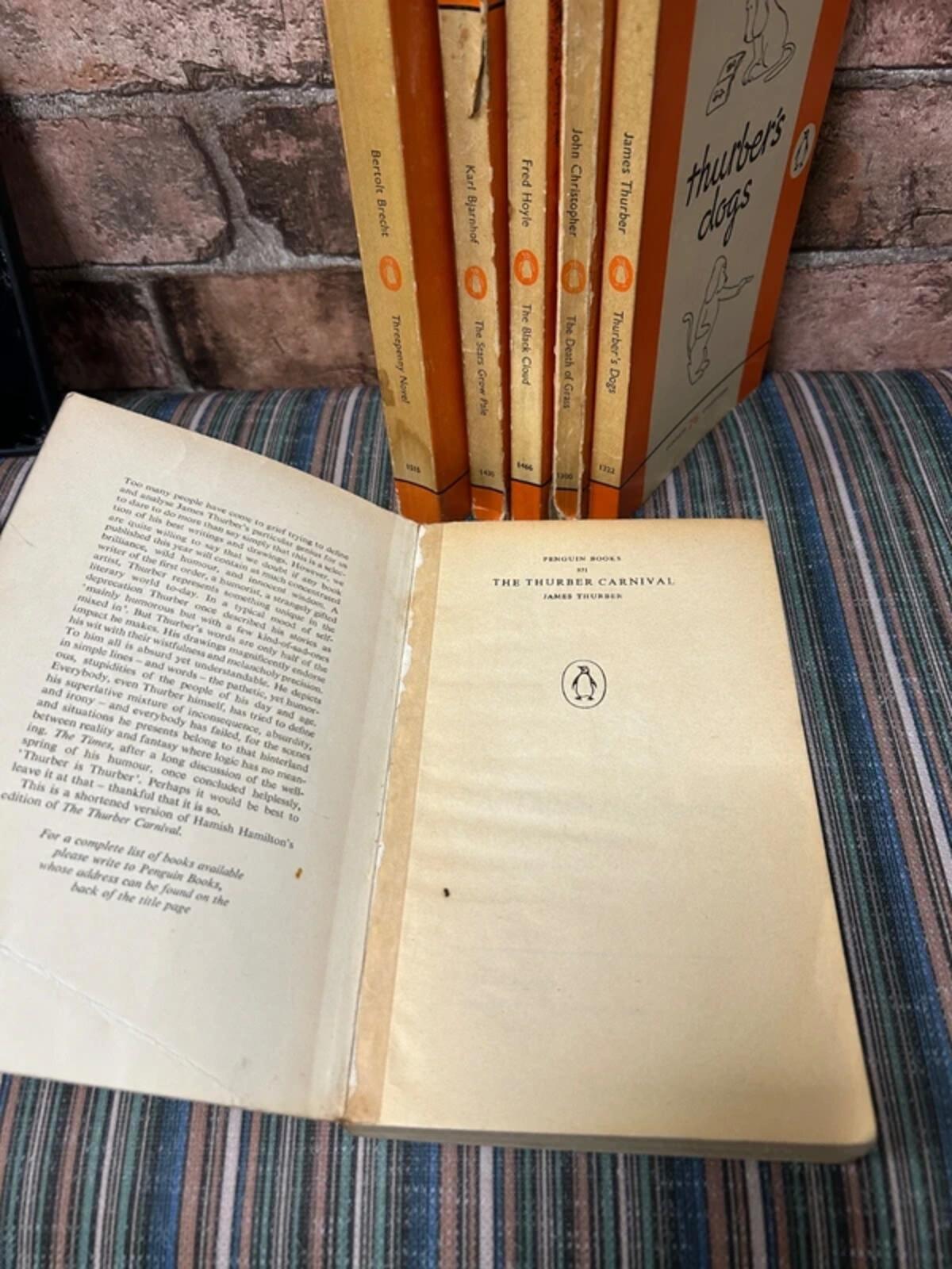 Vintage Penguin Books x 7