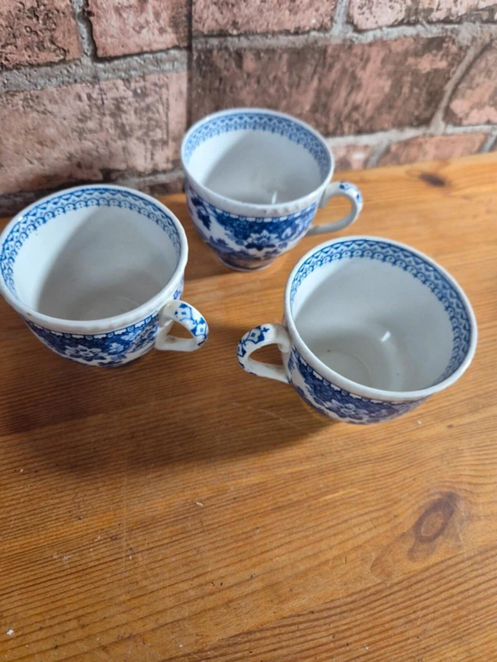 Vintage Woods China Teacups x 3
