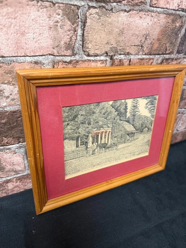 Sturbridge Village Framed Print
