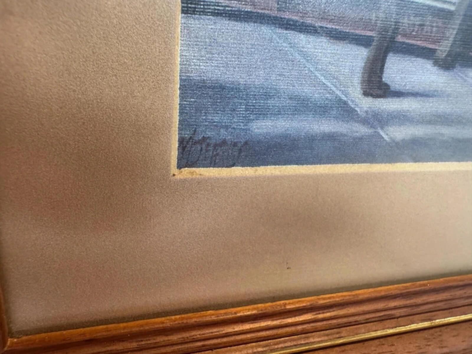 Mike Jefferies 'Scammell' Framed Canvas Print