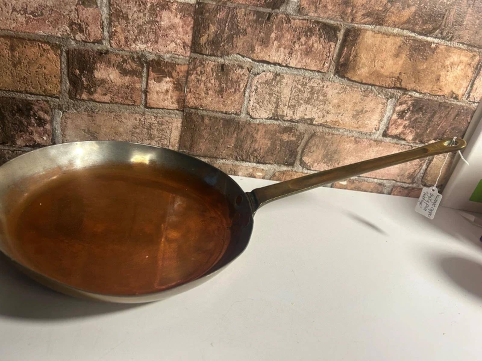 Peerage Vintage Copper Frying Pan