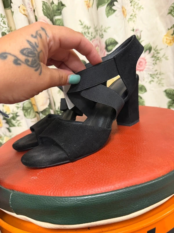 Shein black heels - size 4 UK