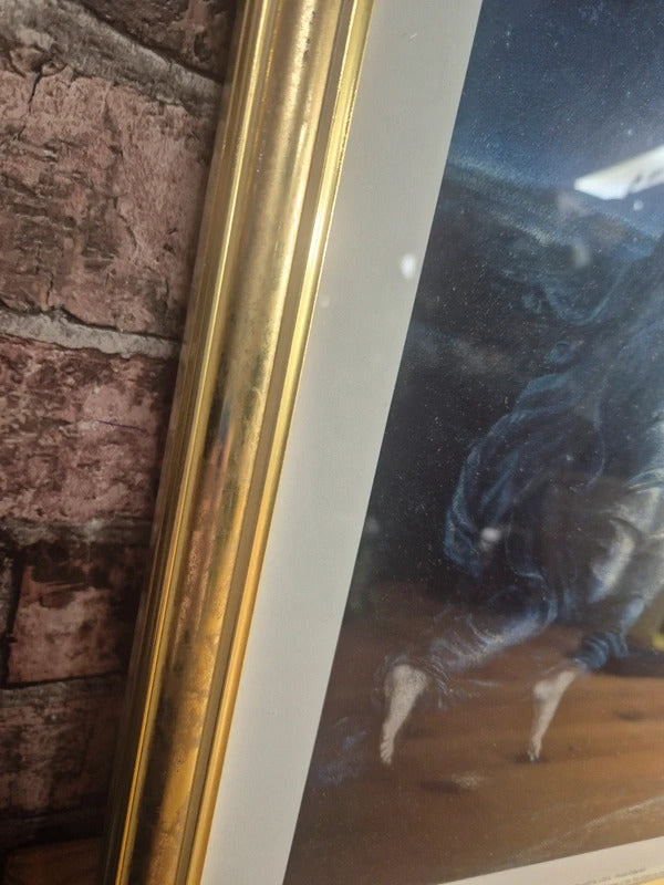'Night sir' framed print