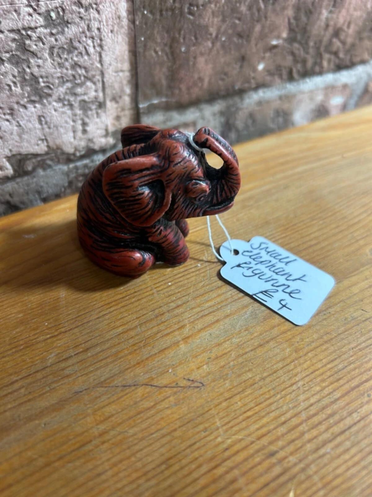 Small Elephant Figurine