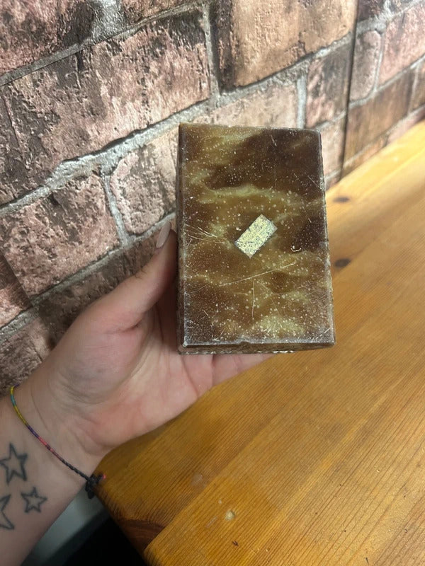 Hand Carved 1960's Italian Alabaster Box