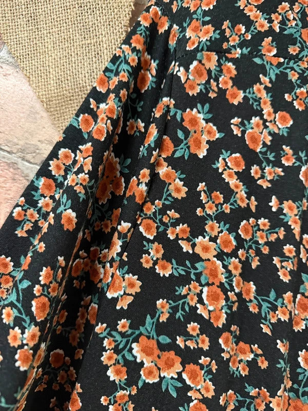 Yours Floral Stretchy Dress - Size 26