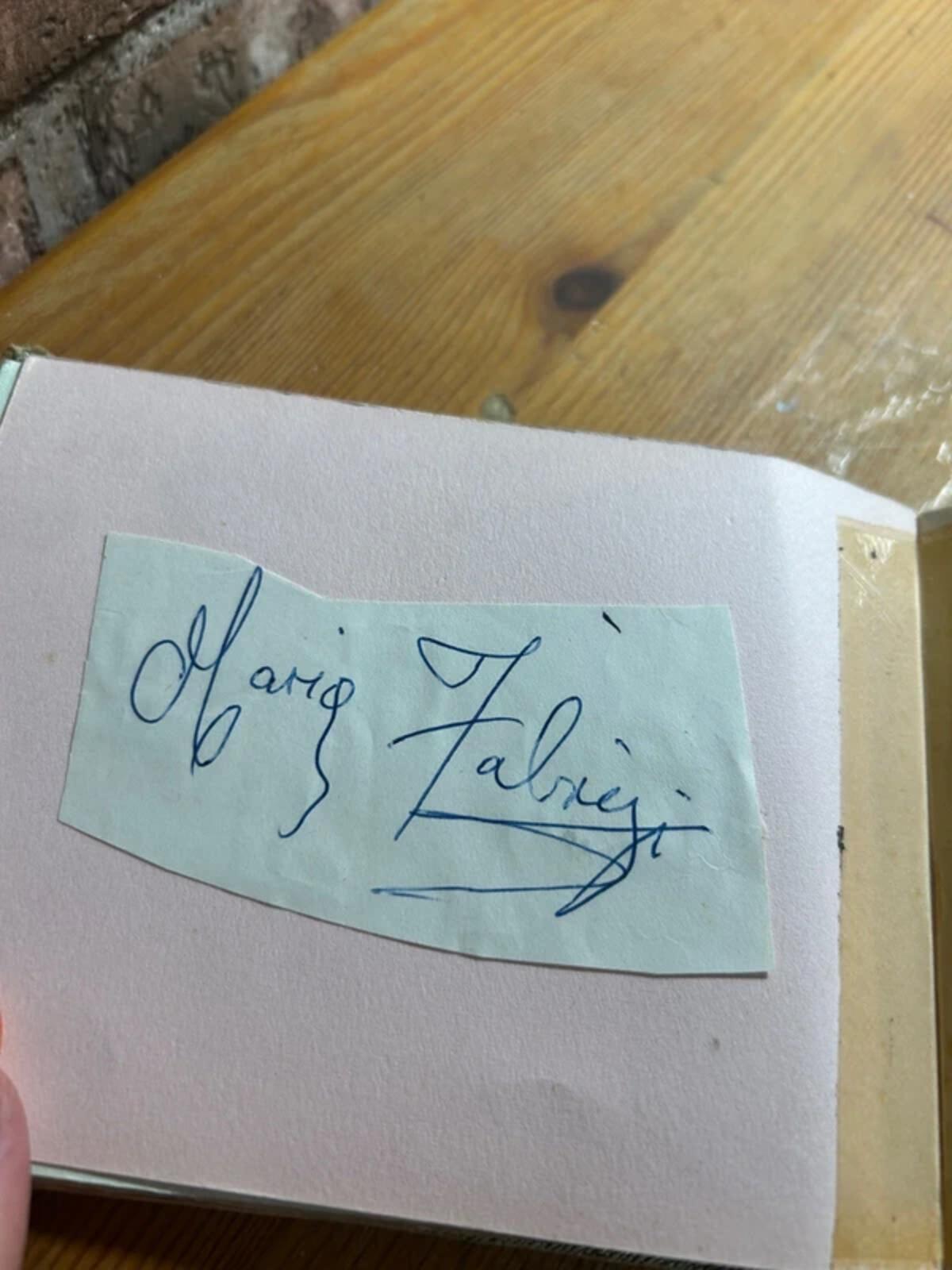 Vintage Autograph Book