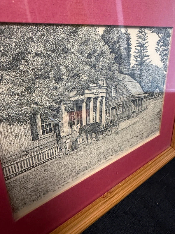 Sturbridge Village Framed Print