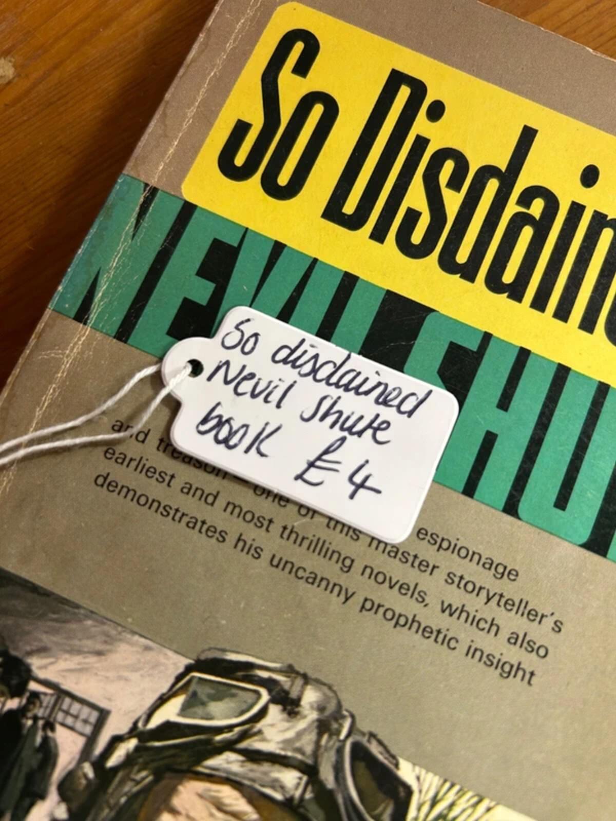 So Disdained Nevil Shute Book