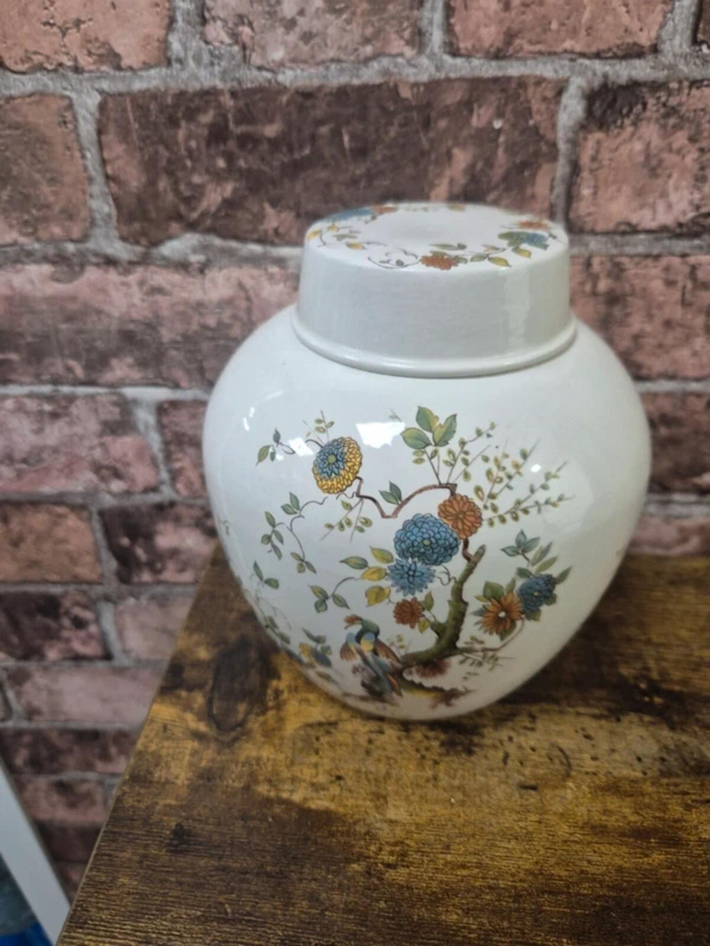 Royal cauldon Asian ginger jar