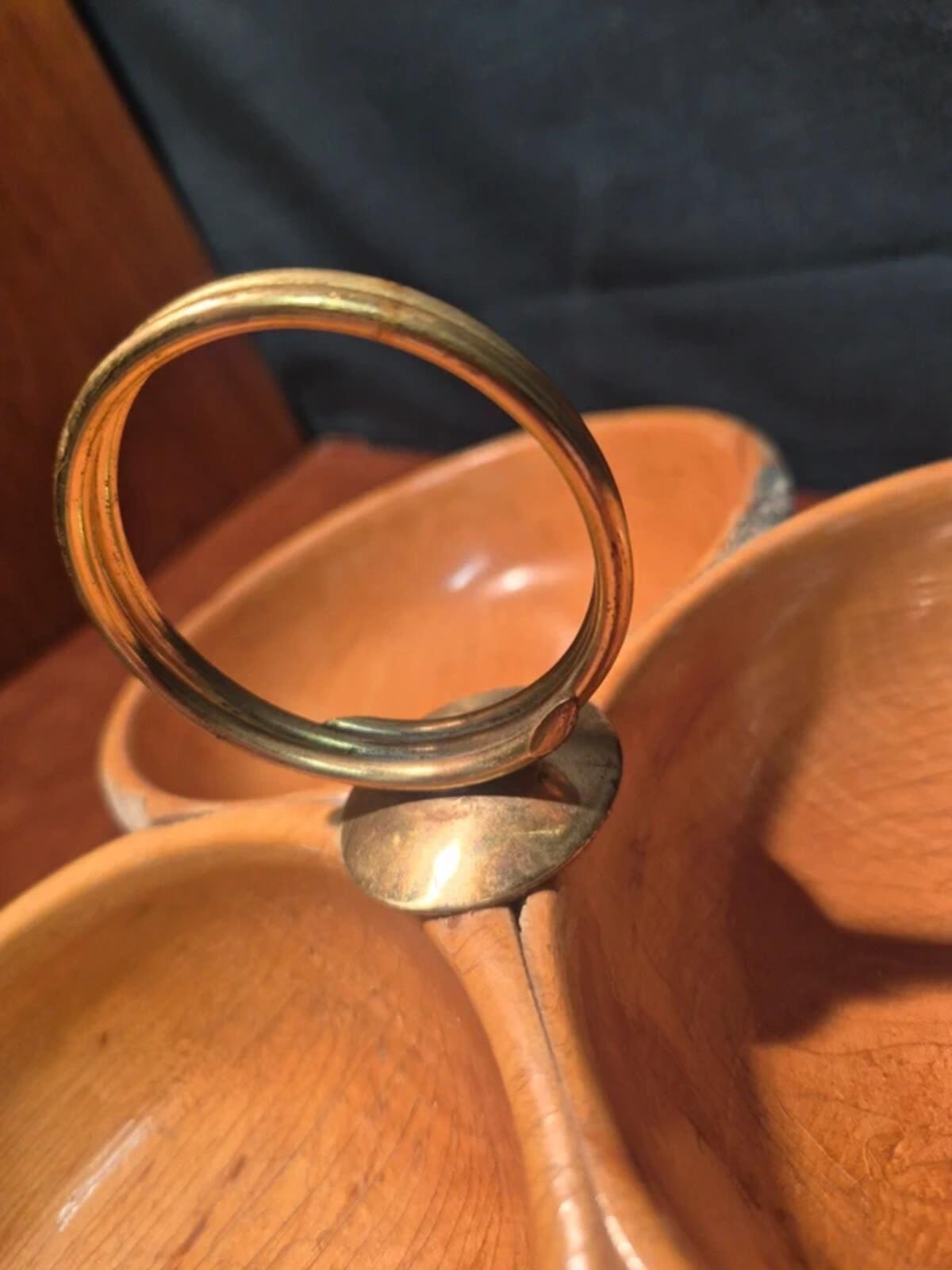 Aldo Tura trio bowl 1970's Macabo Cusano
