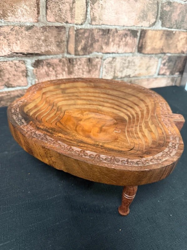 Wooden Apple Bowl