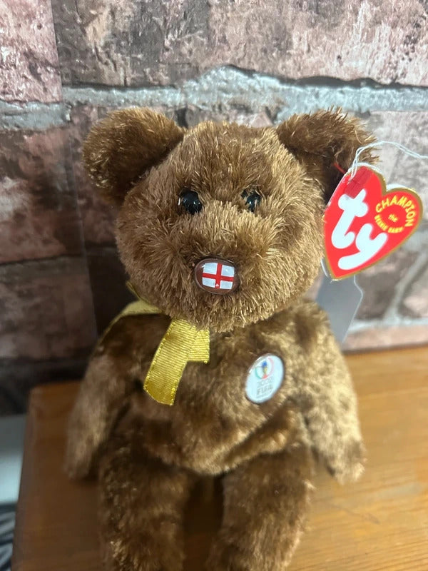 TY Beanie England 2002 Fifa Plush