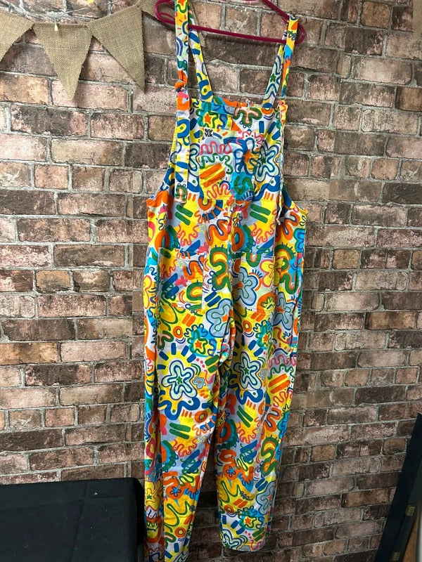 Lucy and Yak Artist Dungarees - Size 16