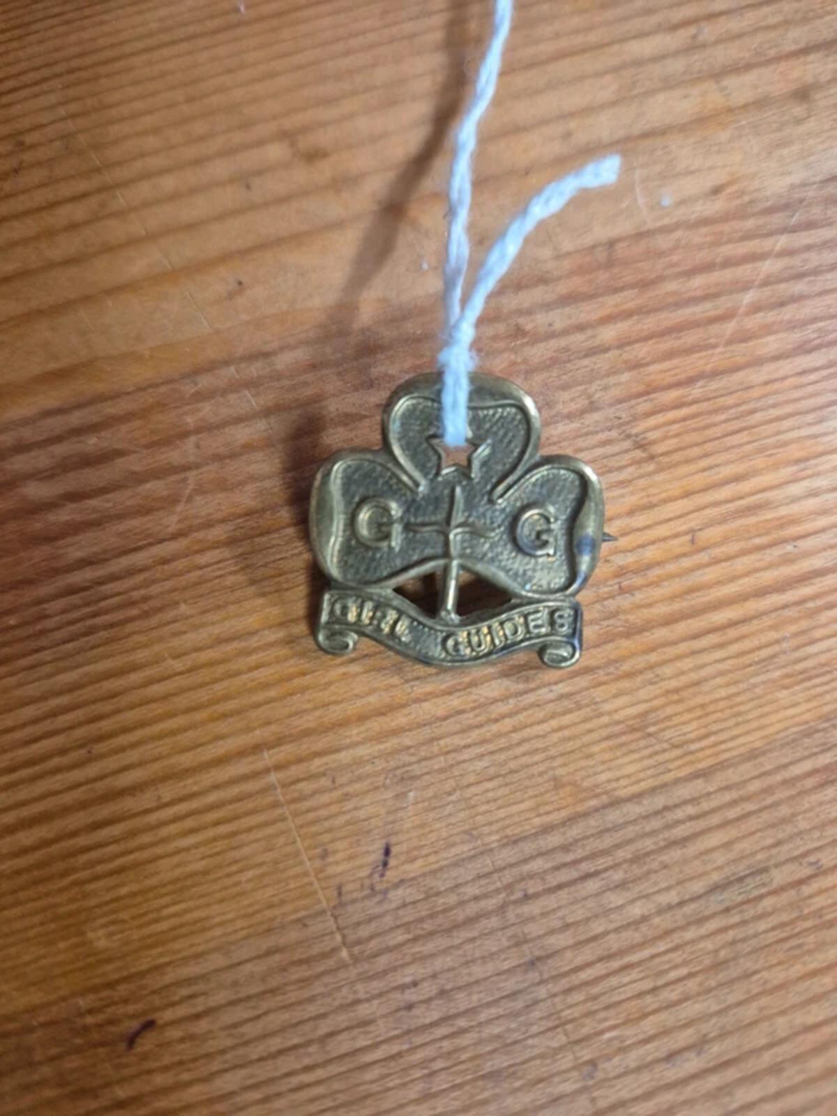 Girl Guides pin badge