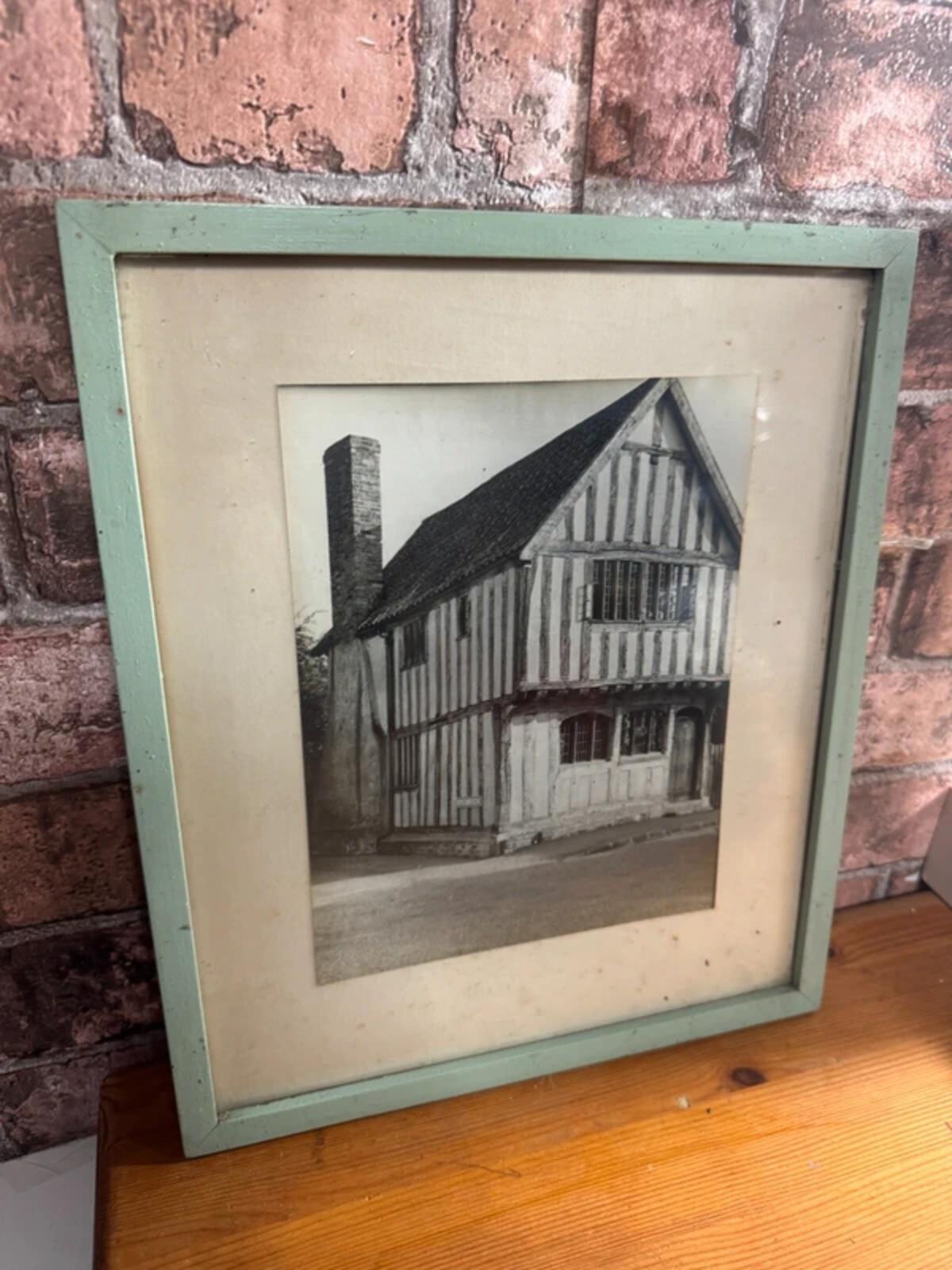 Vintage Framed Ashwell House