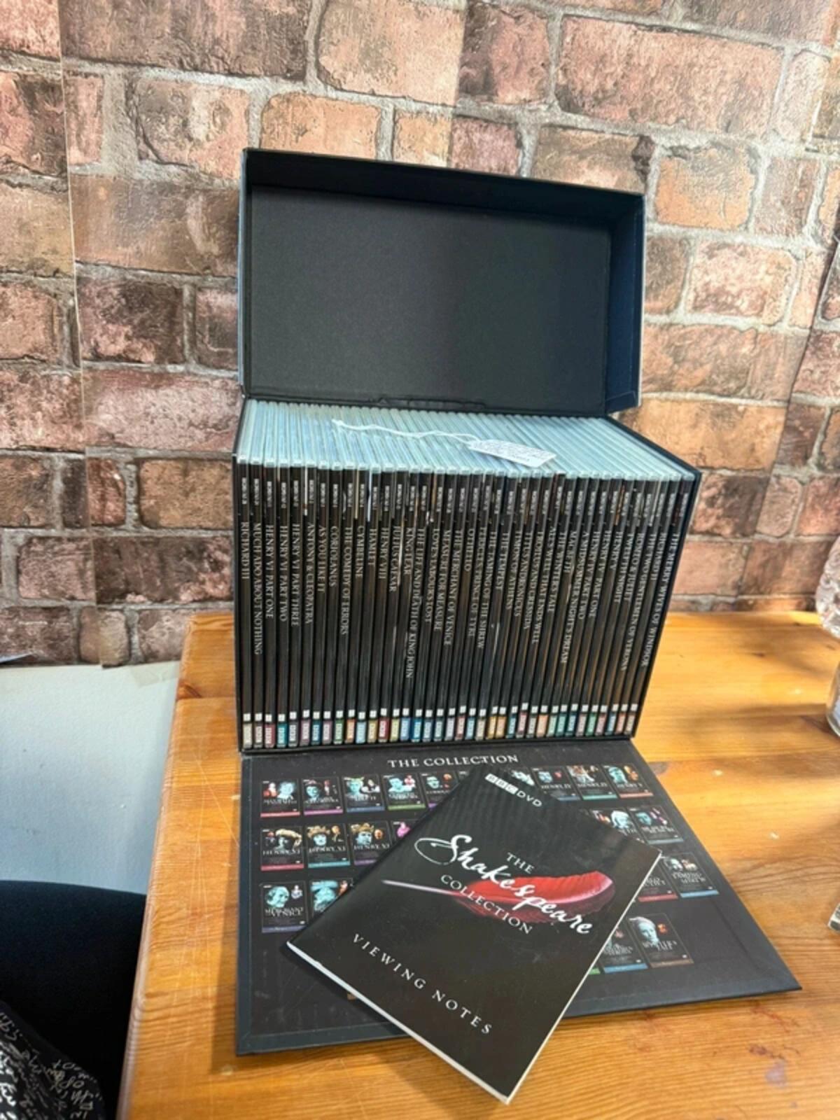 Shakespeare Collection DVD x 37 Boxset