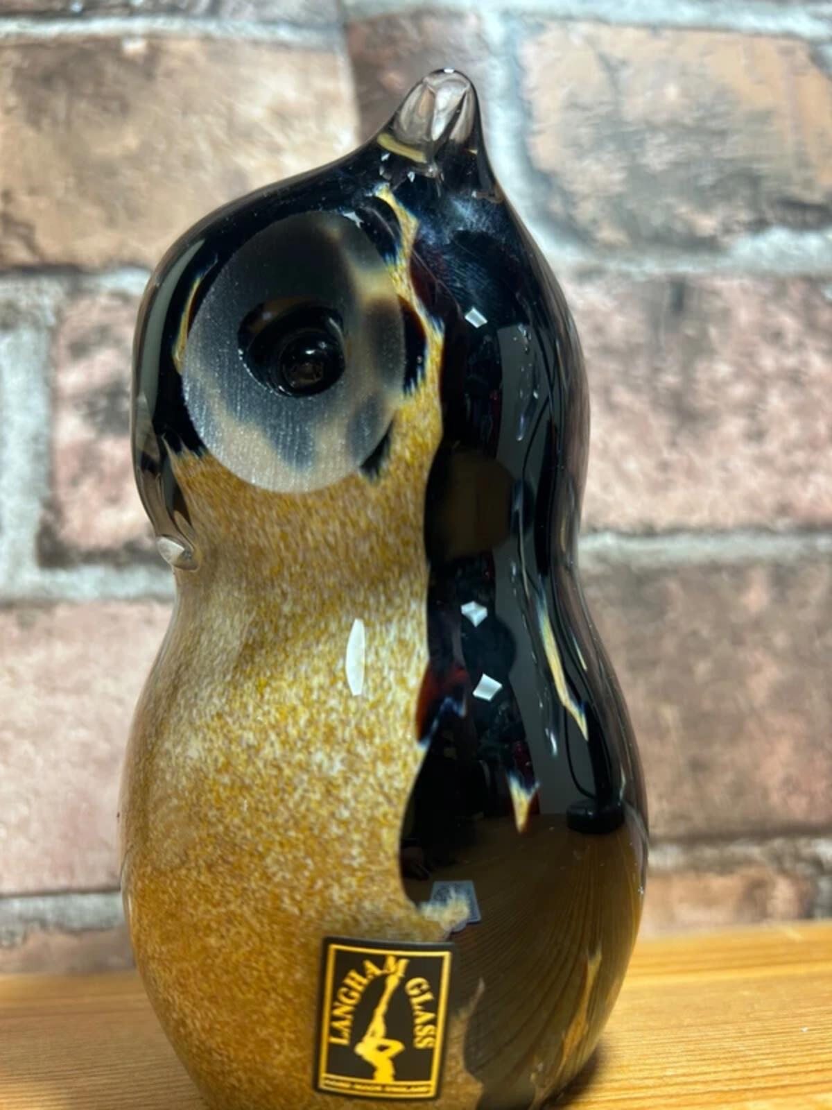 Langham Glass Vintage Owl Ornament