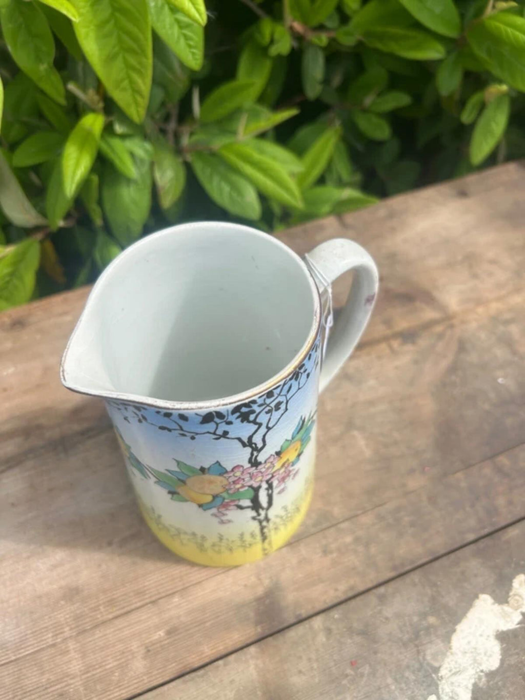 Vintage Hand Painted Pitcher Jug