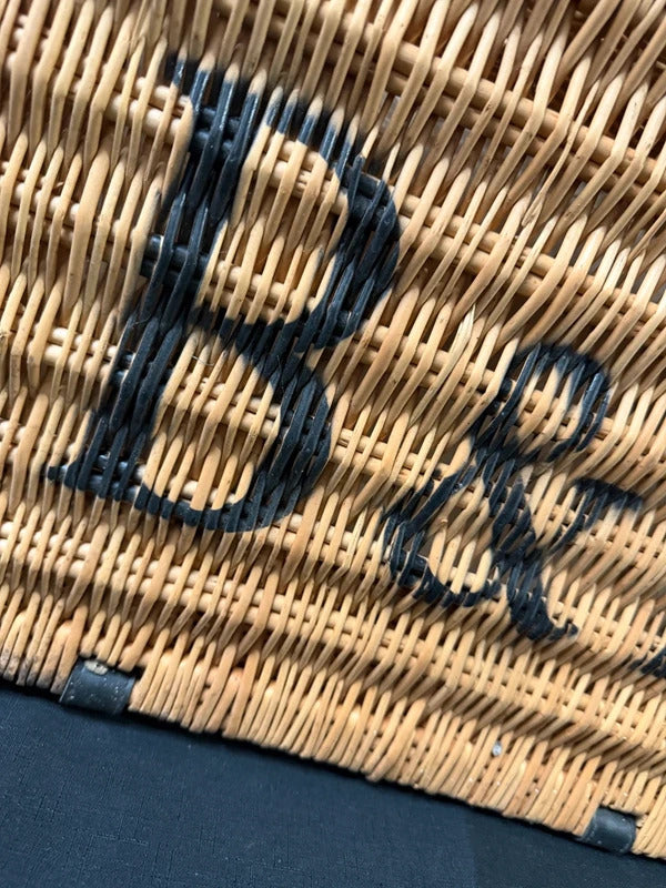 Bakers & Larners Wicker Picnic Basket