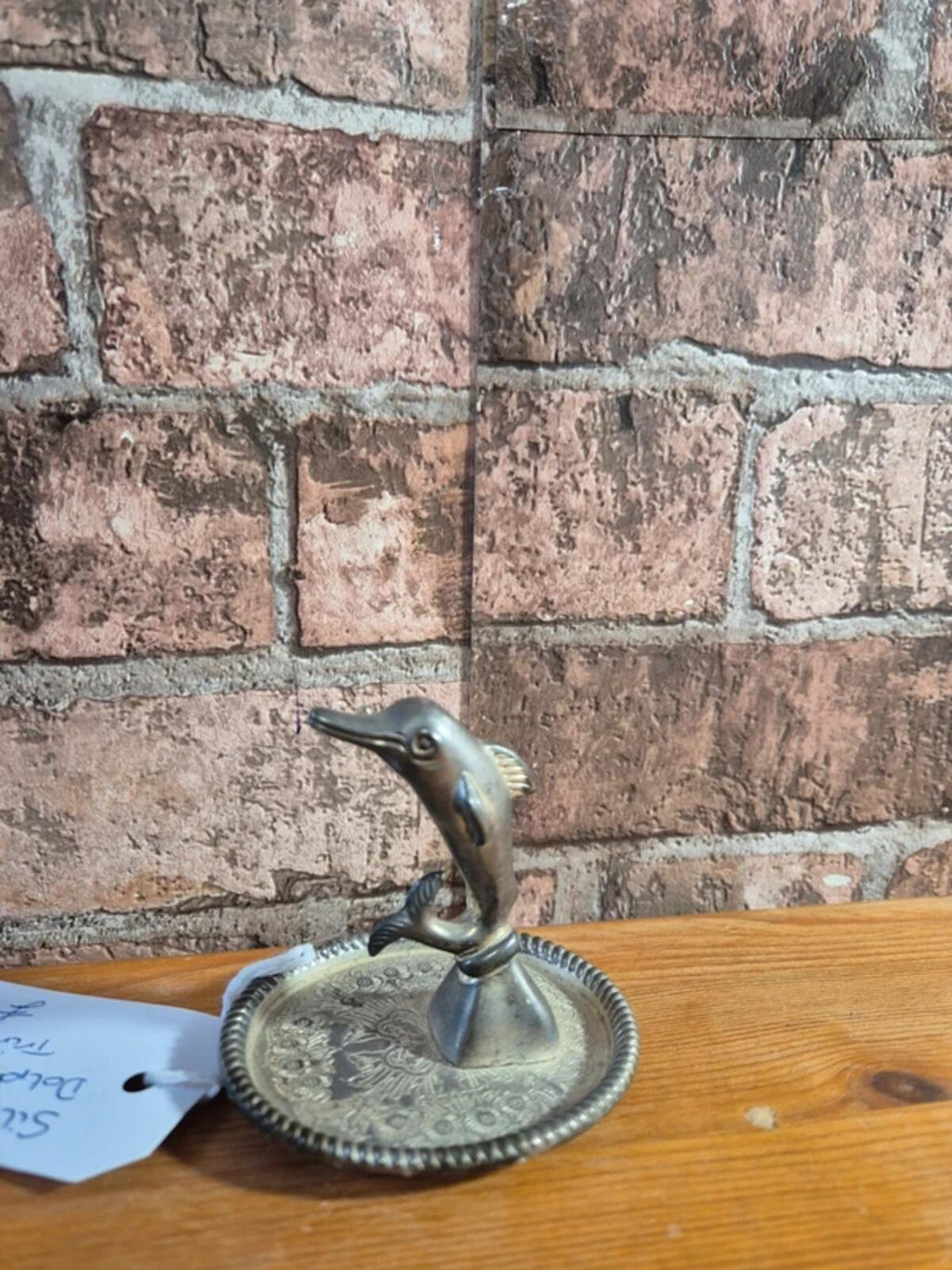 Vintage dolphin ring holder