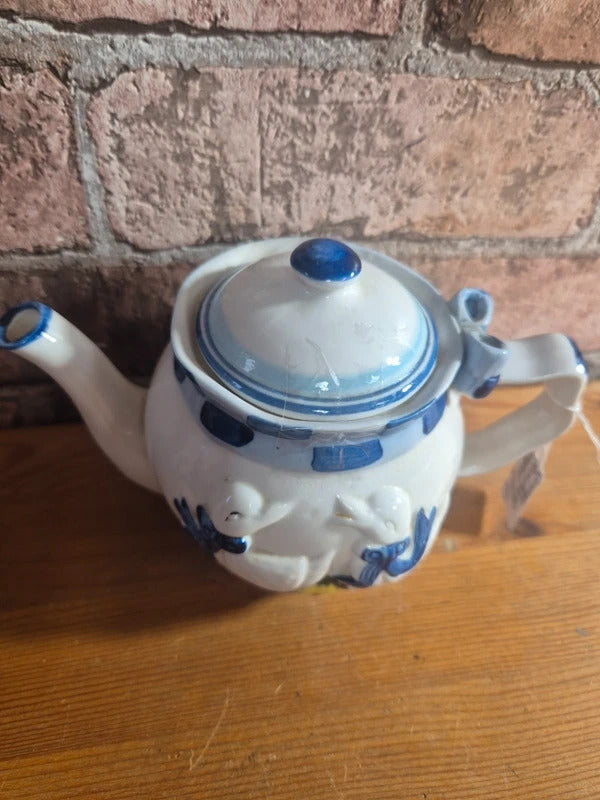 Vintage farmhouse teapot