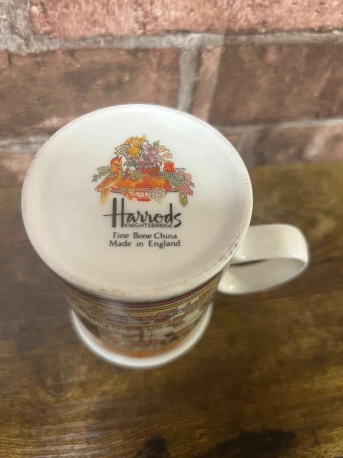Harrods Fine Bone China Mug