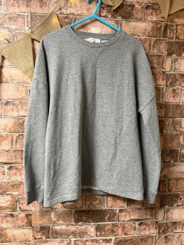 Papaya Grey Sweater - Size 10