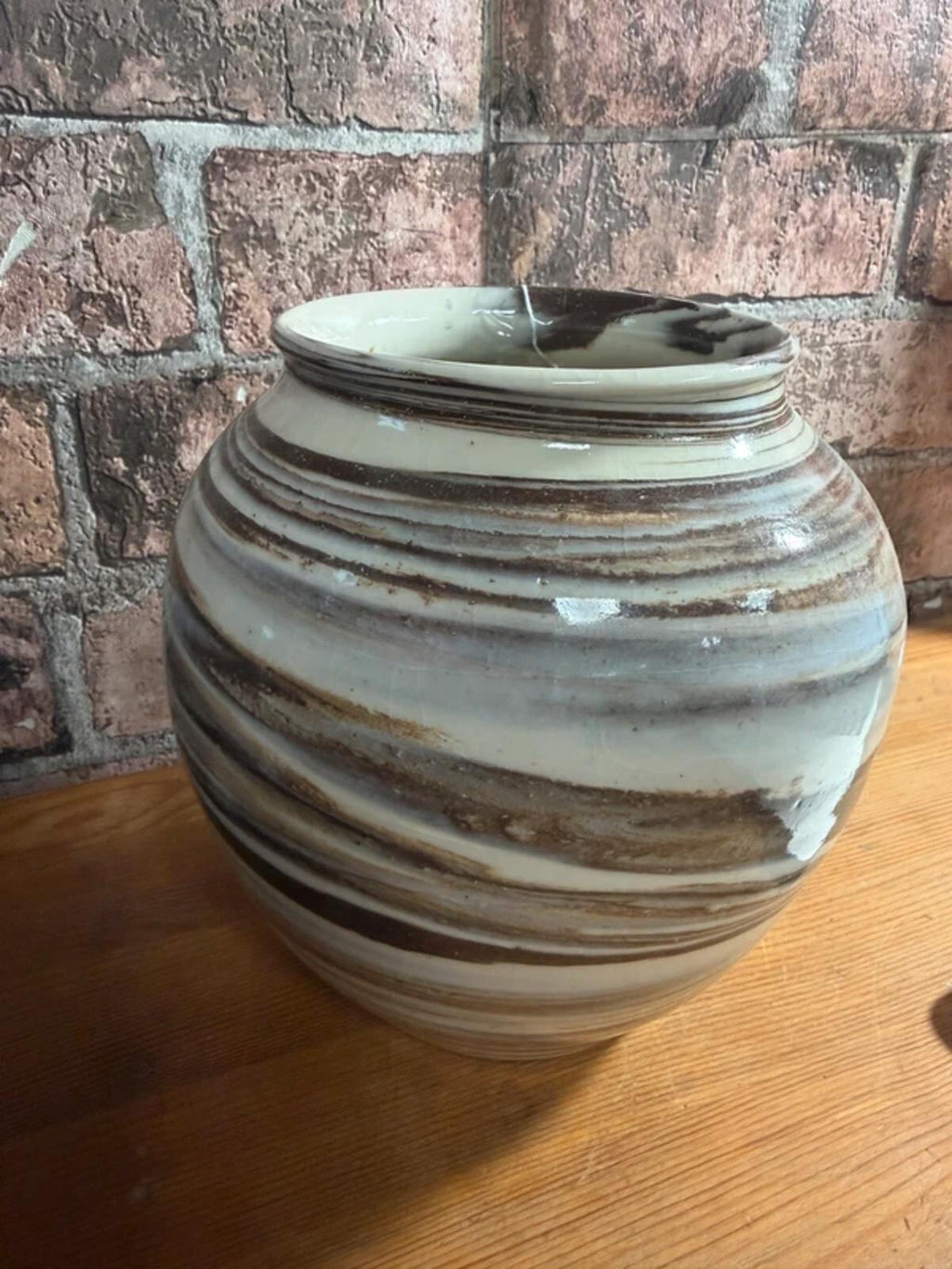 Vintage Alan Long Pottery Vase