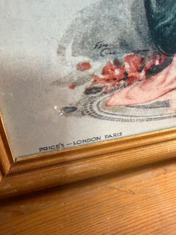 Price’s Vintage Style Advertising Framed Print