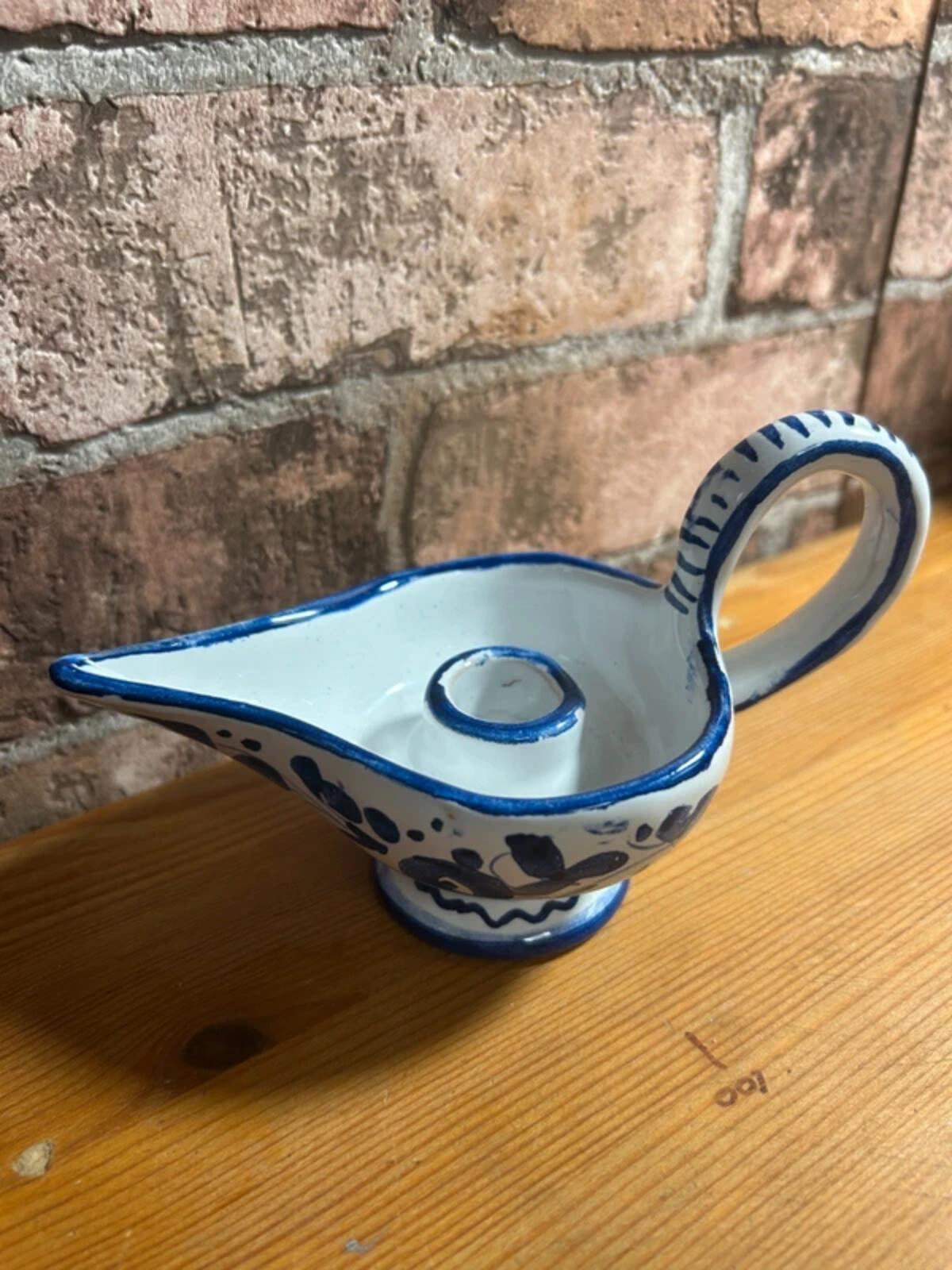 Portugese Ceramic Candle Holder