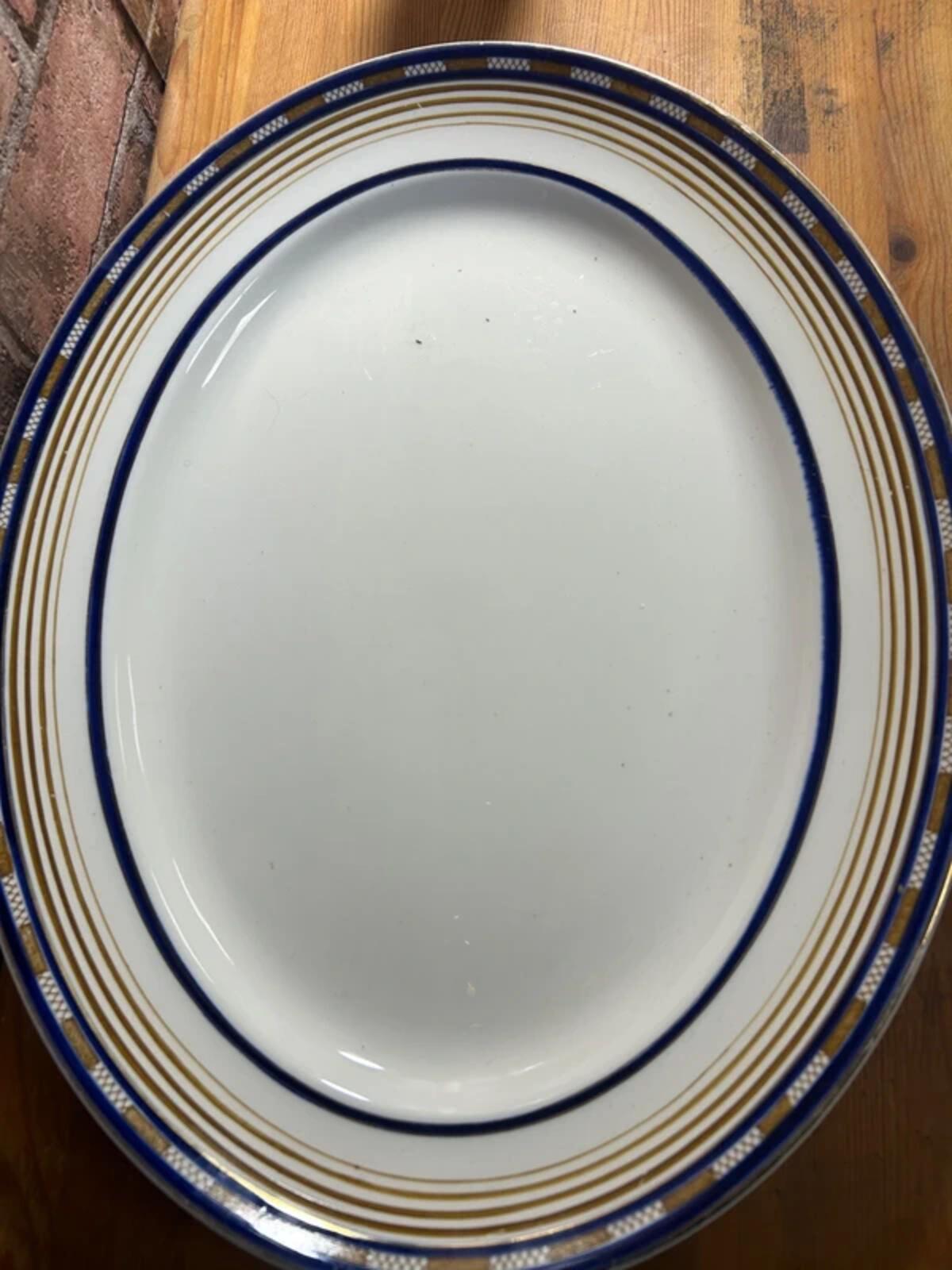 Losolware Keeling & Co Art Deco Serving Plates x 2
