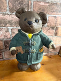 Large Ceramic Bear Figure