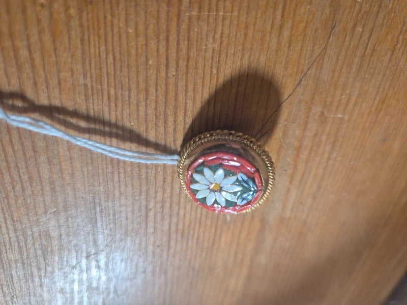 Mini Mosaic pin brooch