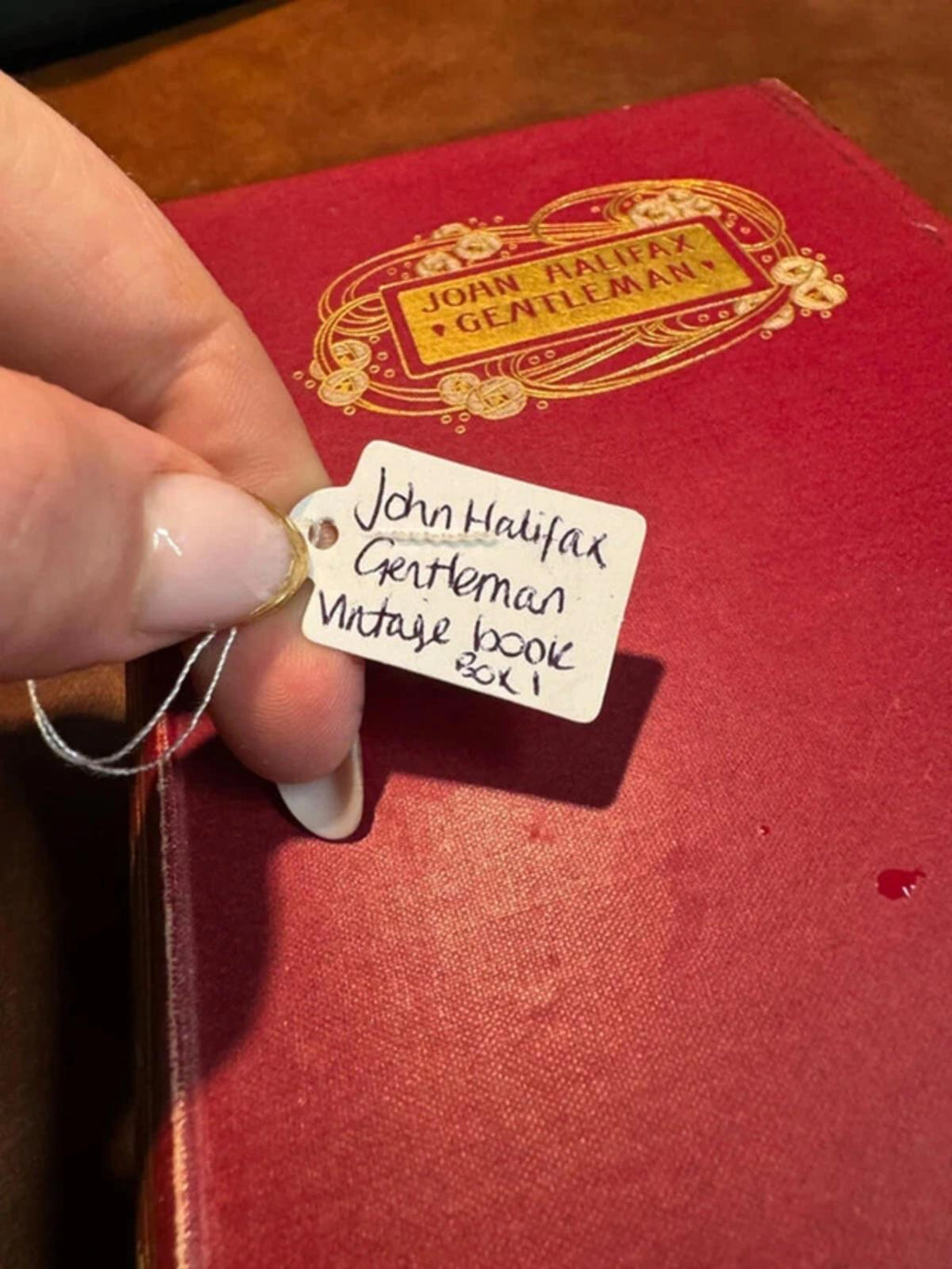 John Halifax Vintage Book