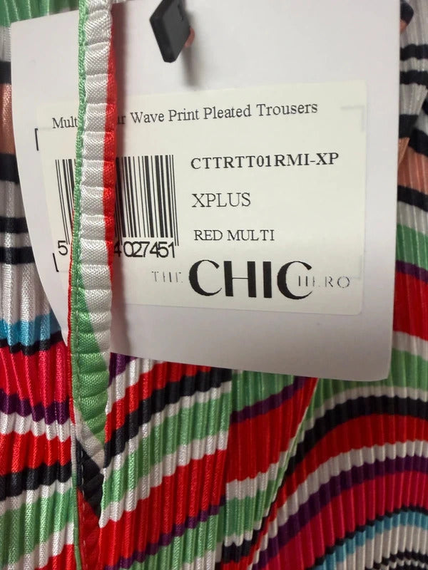 Chic Hero Stretchy Wide Leg Trousers - Size 20/22