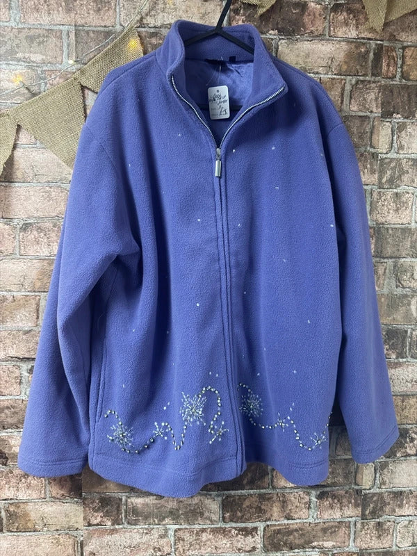 Dash Purple Fleece - Size 14