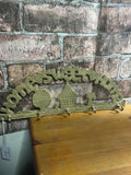 Vintage Home Sweet Home Brass