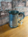 English Sheffield Pewter Beer Tankard