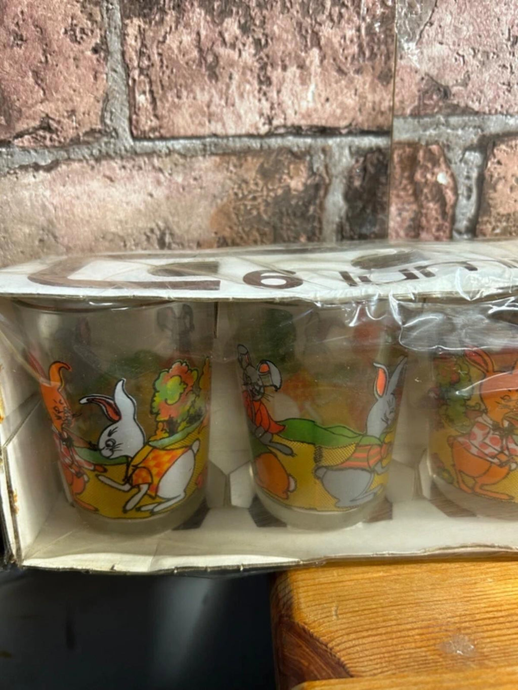 Set of 6 Vintage Luminarc Glasses