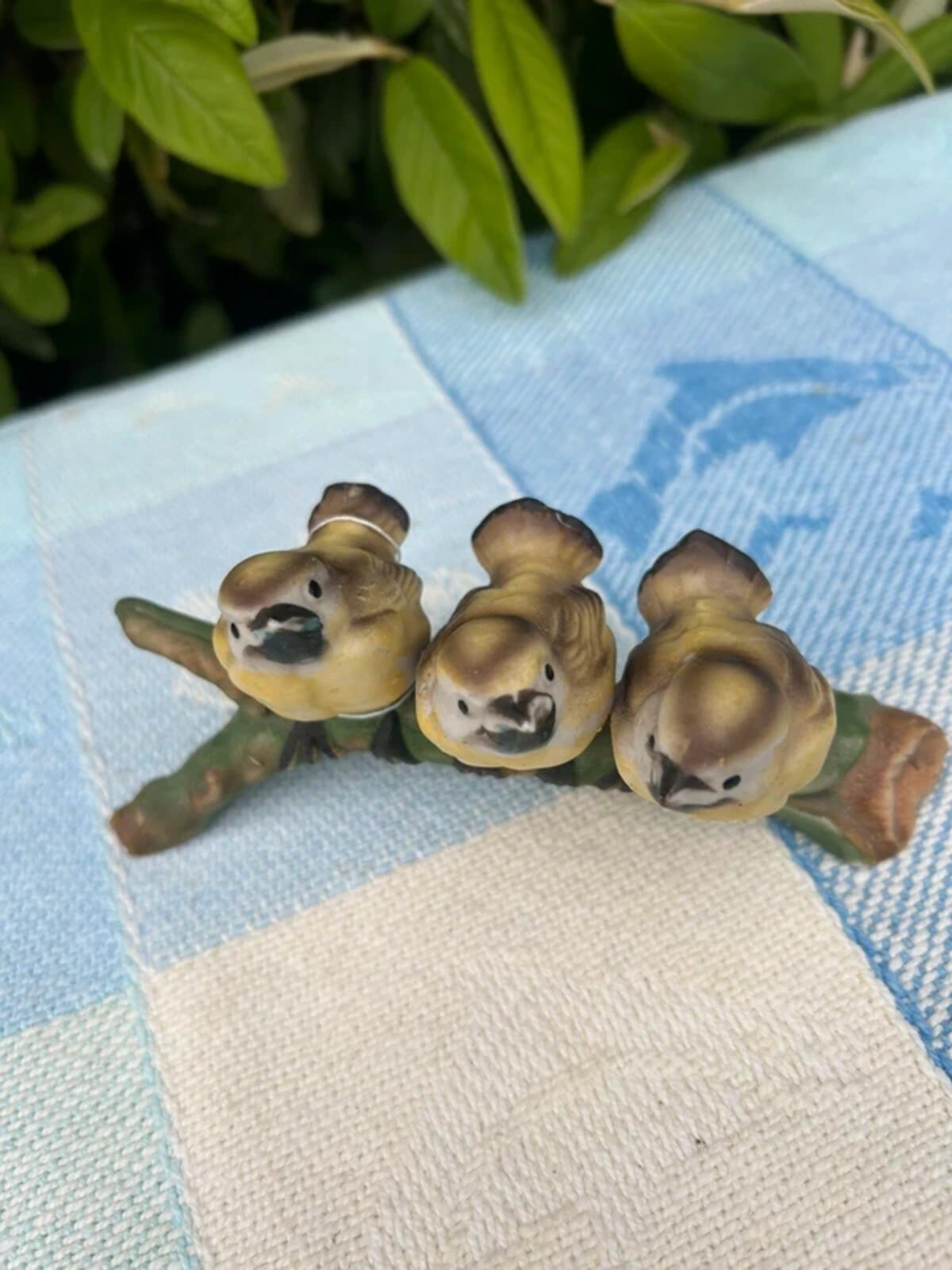 Vintage Ceramic Bird Ornament