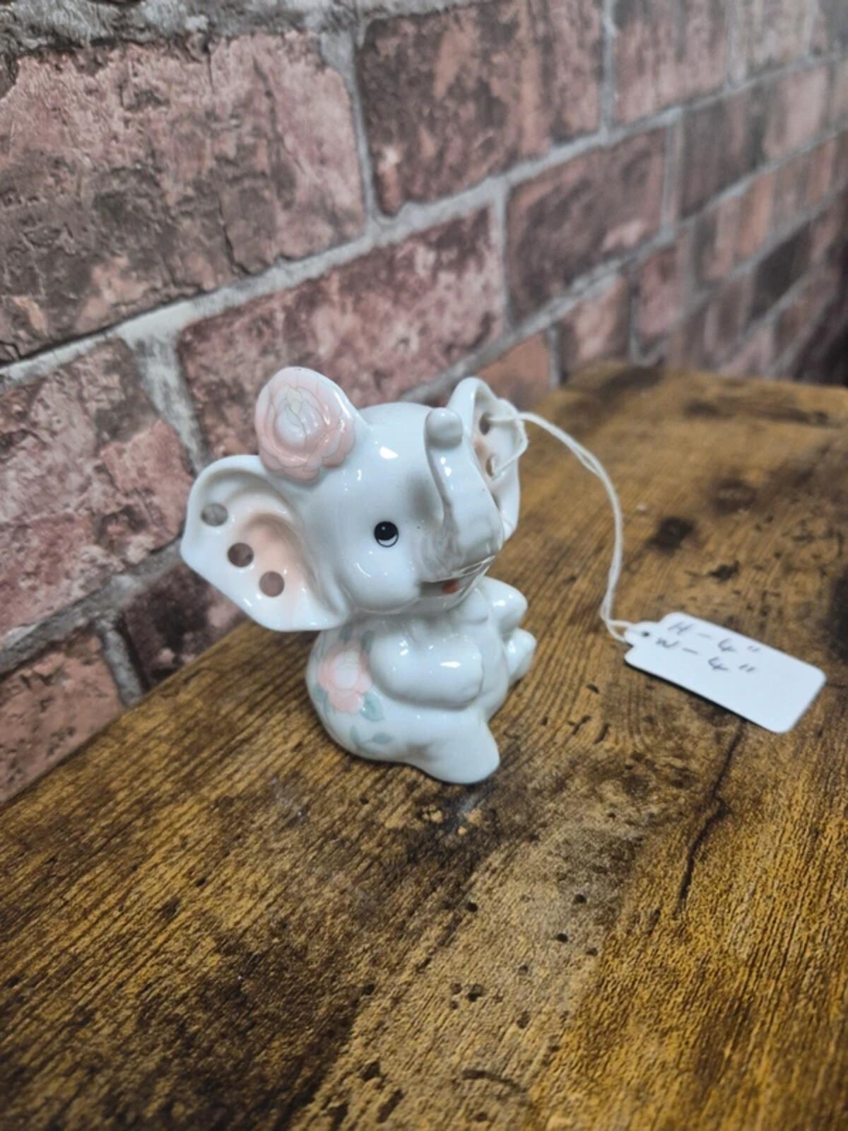 Ceramic elephant figure