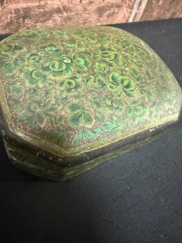 Lacquered French Trinket Box